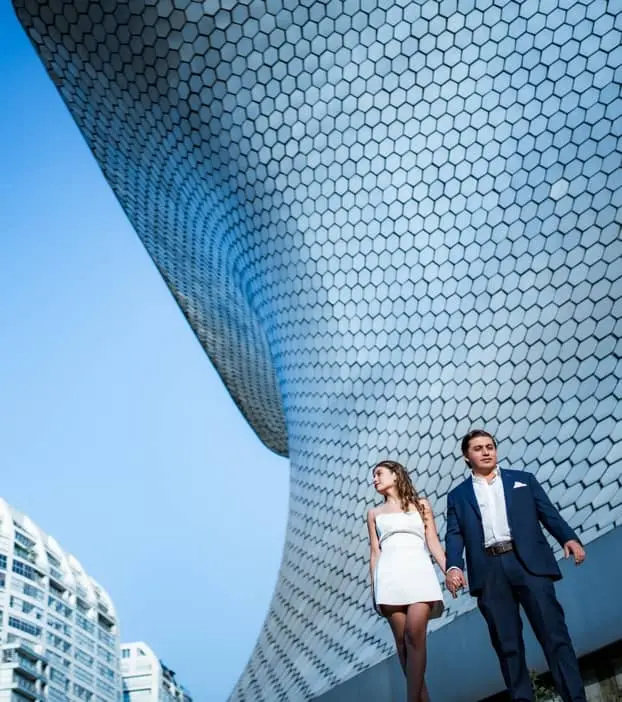 Novios Museo Soumaya